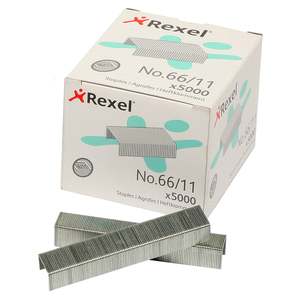 Rexel: Rexel 66/11 Staples, Pack of 5000