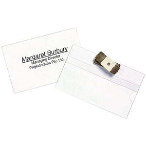 Rexel Magnetic ID Name Badge, Pack of 10