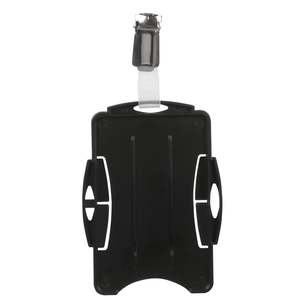 Rexel: Rexel Dual Security Pass Id Card Holder With Clip