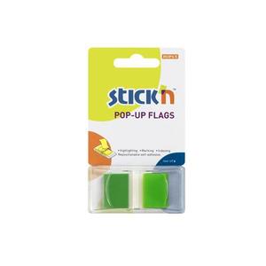 Hopax Sticky Flags Green 45 x 25mm