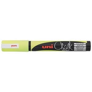 Uni: Uni Chalk Marker Fluoro Yellow Medium Tip (PWE-5M)