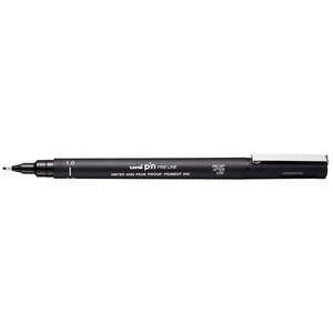 Uni Pin Fineline Permanent Pen, 1.0mm, Black