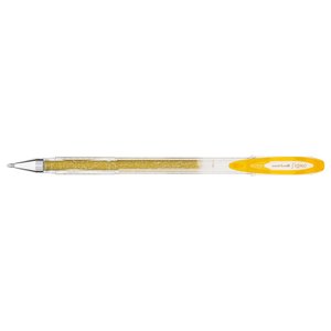 Uni: Uni-Ball Signo UM-121 Sparkling 1.0mm Pen, Capped, Gold