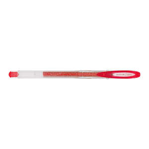 Uni: Uni-Ball Signo UN-125 Sparkling 1.0mm Pen, Capped, Red