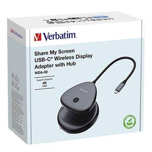 Verbatim: Verbatim Share My Screen 4K Wireless Adapter