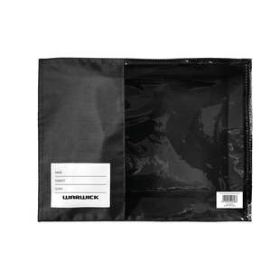 Warwick: Warwick Book Bag 370mm x 265mm x 85mm, Black