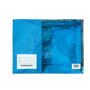 Warwick Book Bag 370mm x 265mm x 85mm, Blue