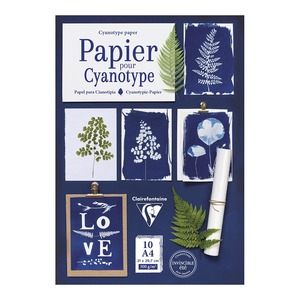 Clairefontaine: Clairefontaine Cyanotype Paper, A4, 300gsm, 10 Sheets