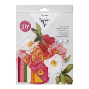 Clairefontaine Crepe Paper Kit Bunch of Flowers