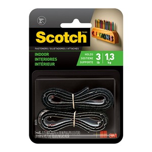 Scotch: Scotch Fastener Indoor RF4711 12.7mmx4.57m Black
