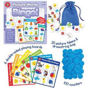 LCBF Picture Words Bingo