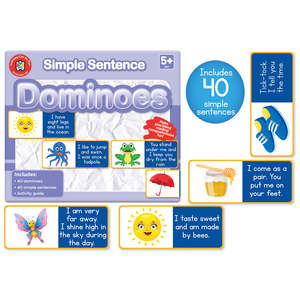LCBF Simple Sentence Dominoes