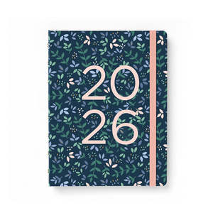 2026 Filofax A5 Planner Garden, Week to View Dusk