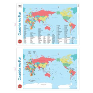 LCBF Wall Chart Countries Are Fun Poster