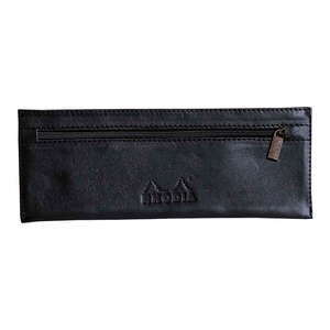 Rhodia: Rhodia Leather Pencil Case Black