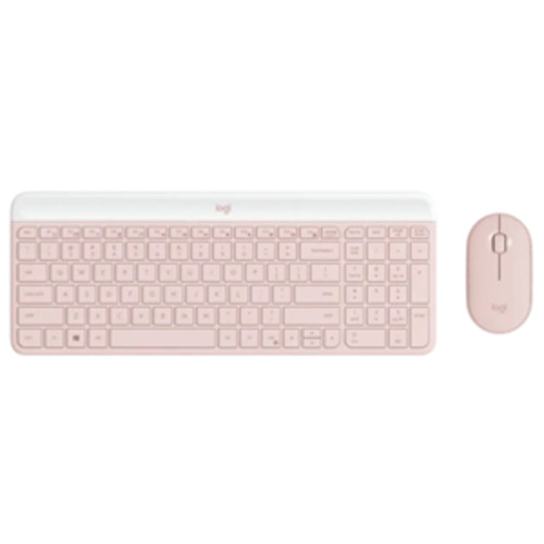 Logitech MK470 Slim Wireless Desktop Kit - Rose