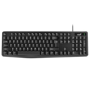 Genius: Genius KB-117 USB Wired Keyboard Black