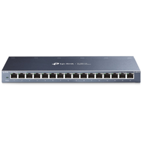 Tp Link: TP-Link SG116 16 Port Gigabit Switch Steel Case