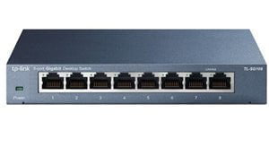 Tp Link: TP-Link SG108 8 Port Gigabit Switch Steel Case