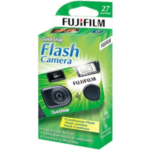 FujiFilm Fujilfim QuickSnap Flash 400 Single Use 135mm Film Camera