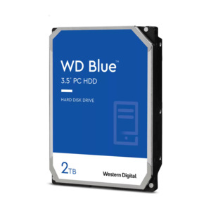 WD Blue 2TB HDD 3.5" SATA 256MB Cache 7200RPM