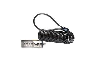 Kensington Coiled Cable Combination Laptop Lock