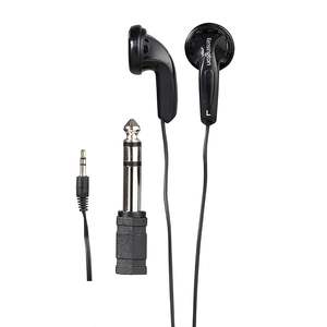 Kensington Stereo Earphones, Black