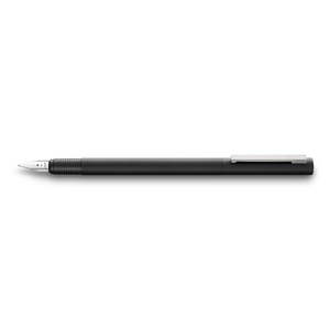 Lamy CP1 Fountain Pen, Fine Nib, Blue Ink, Black