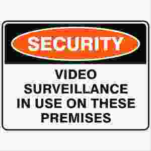 Video Surveillance In Use On These Premises - Discount Safety Signs New Zealand