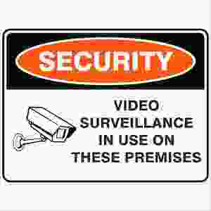 Video Surveillance In Use On These Premises - 2 - Discount Safety Signs New Zealand