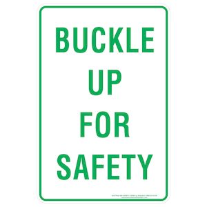 Buckle Up For Safety - Discount Safety Signs New Zealand