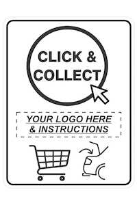 Products: Click And Collect Sign - Discount Safety Signs New Zealand