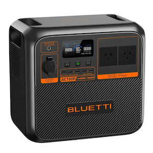 Bluetti Solar Generator Outdoor Portable Power Stations: BLUETTI AC180P Home & Portable Power Station, 1800w (2700w Surge) 1440wh