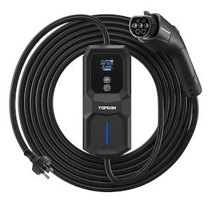 Ev Chargers: TOPDON PulseQ AC Portable EV Charger, 8A/10A Adjustable