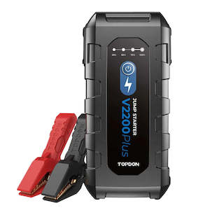Jump Starters: TOPDON V2200Plus 2200A Jump Starter, Battery Tester, Power Bank, 12V Car Starting Device