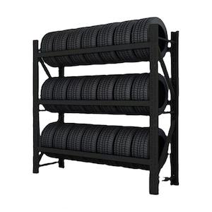 Warehouse Shelving: Heavy Duty Tyre Racking Tyre Storage 3 Layer 6000x2000x600, 300kg