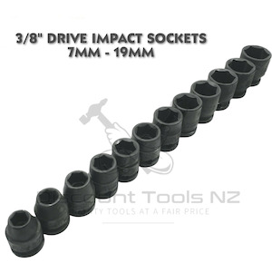 Socket Sets 1: Blue Point 3/8" Drive Impact Sockets 8mm - 19mm