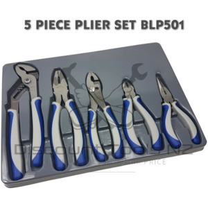 Socket Sets: Blue Point 5 Piece Plier Set BLP501
