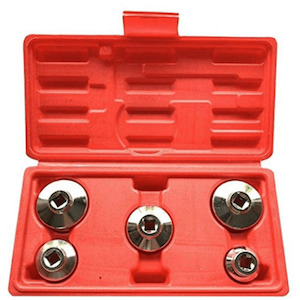 DTNZ 5pc Oil Filter Cap Wrench Socket Tool Set