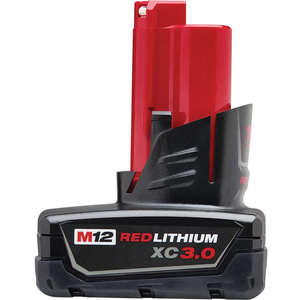 Milwaukee Tools: Milwaukee M12 Lithium-Ion XC Extended Capacity 3.0 Ah Battery