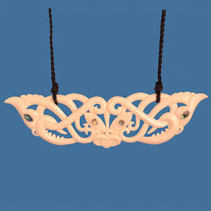 Maori Necklace: Manaia/Tiki Breastplate Necklace
