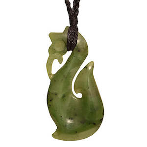 Greenstone Manaia Hook Pendant