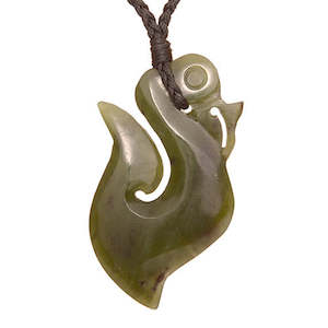 Greenstone Manaia Hook Pendant