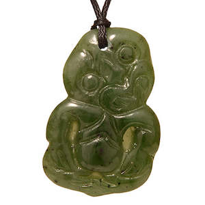Jade Pendants: Jade Tiki Pendant