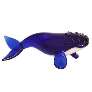 Glass Animals: Hand Blown Glass Whale