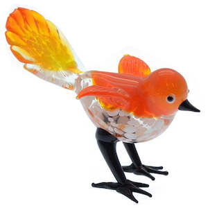 Glass Animals: Glass Fantail Ornament