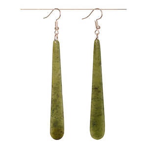 Greenstone Earrings: Greenstone Drop Earrings