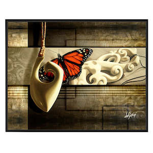 Tin Signs: Framed Art State of Grace