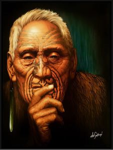 Tin Signs: Limited Edition Print - The Patriarch