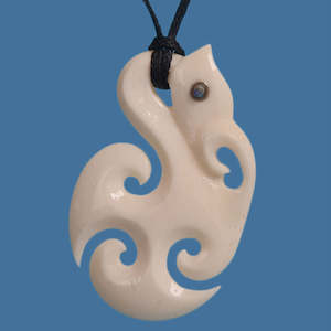 Bone Manaia Pendant